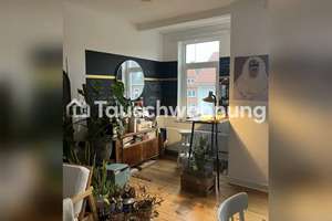 Tauschwohnung: 2-Z-Altbau Blücherpl. möbeliert 