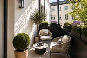 Top sanierte & bezugsfreie 2-Zimmer Wohnung mit Südbalkon zwischen Stuttgarter Pl. & Lietzensee
