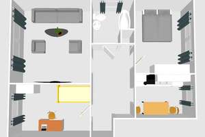 Saniertes Wohnparadies: 3-Zimmer-Erdgeschosswohnung in Düren Zentrum – Die vollständige Adresse der Immobilie erhältst du vom Anbieter., 52349 Innenstadt, Düren – Vorschaubild 12