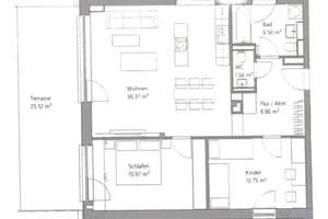 Wunderschöne Penthouse Wohnung mit privater Dachterasse – Die vollständige Adresse der Immobilie erhältst du vom Anbieter., 85551 Kirchheim bei München – Vorschaubild 16