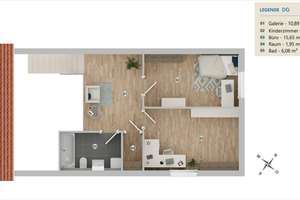 Licht, Lage, Lebensgefühl – moderne Maisonettewohnung in den Elbvororten, sofort bezugsbereit – Die vollständige Adresse der Immobilie erhältst du vom Anbieter., 22589 Sülldorf, Hamburg – Vorschaubild 29