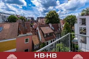 Über den Dächern des Schnoors - Sonnige 3-Zimmer-Wohnung im Herzen von Bremen
