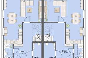 Moderne Stadtvilla zur Miete - Erstbezug in energieeffiziente Neubau-Doppelhaushälfte – Karl-Marx-Str. 3, 39240 Calbe (Saale) – Vorschaubild 5