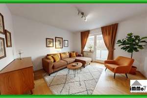 stilvolle 2-Zimmer-Wohnung in Pforzheim mit 2 Balkonen, TG-Stellplatz und Keller