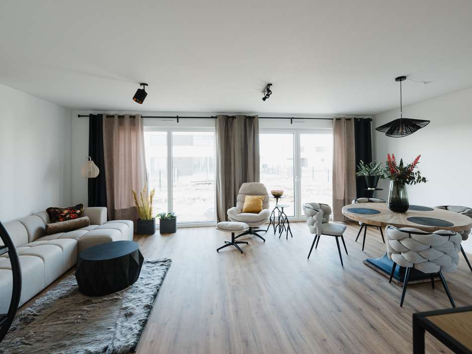 Auenpark Musterhaus moebliert