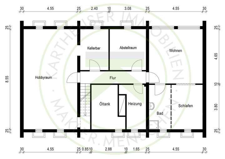 Grundriss -Kellergeschoss