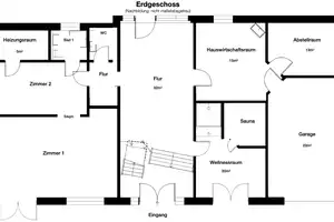 RESERVIERT!  Scheunenloft mit Naturpool & Einliegerwohnung - Wohnen & Arbeiten bei Köln – Rhein-Erft-Kreis – Vorschaubild 22