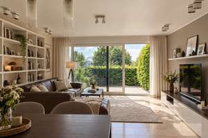 Riedberg: Hochwertige 3-Zimmer-Gartenwohnung mit 2 TG-Stellplätzen – 60438 Kalbach-Riedberg, Frankfurt am Main – Vorschaubild 3