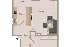 Bonner Südstadt! 2-Zimmer-Eigentumswohnung in der Nassestrasse – Nassestr. 13, 53113 Südstadt, Bonn – Vorschaubild 14
