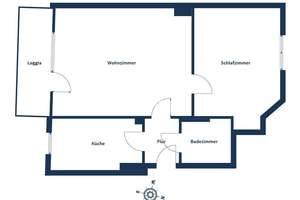 Großzügige 2-Zimmer-Wohnung mit Balkon – ideal für Paare oder Singles – Die vollständige Adresse der Immobilie erhältst du vom Anbieter., 44866 Wattenscheid-Mitte, Bochum – Vorschaubild 8