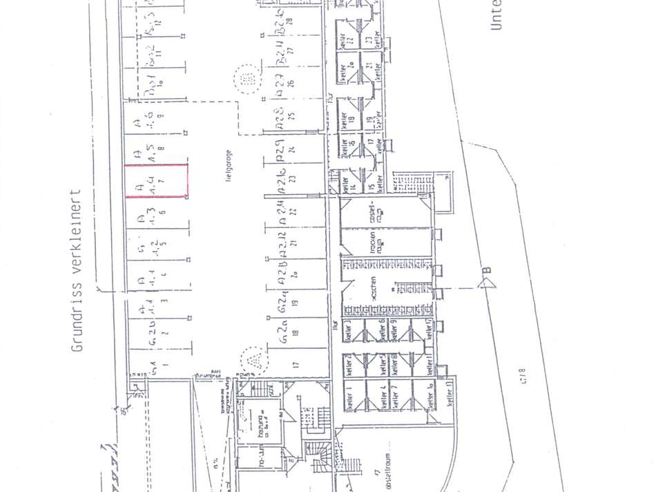 Grundriss Untergeschoss