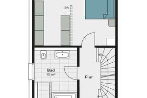 Energieeffizienter Familientraum mit Dachterrasse - jetzt als Musterhaus zu besichtigen! – Zur Spiegelglasfabrik 5, 40880 West, Ratingen – Vorschaubild 19