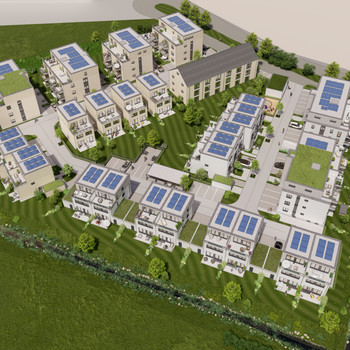 Neubau von 8 Doppelhaushälften - Nur noch DHH Nr. 8 frei