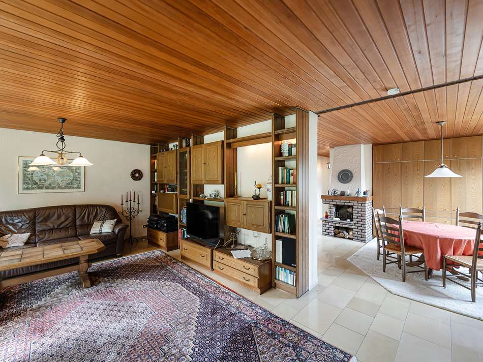 Wohnzimmer und Essbereich