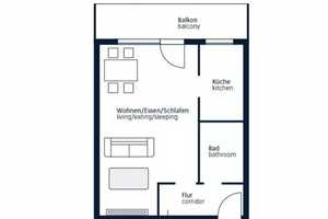 Attraktives möbliertes Studio-Apartment – Blumenweg 2, 12105 Berlin – Vorschaubild 17