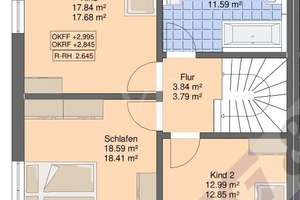 VON POLL | Neubau DHH (Nr. 1): Zentral, ruhig & individuell gestaltbar – Die vollständige Adresse der Immobilie erhältst du vom Anbieter., 90574 Roßtal – Vorschaubild 8