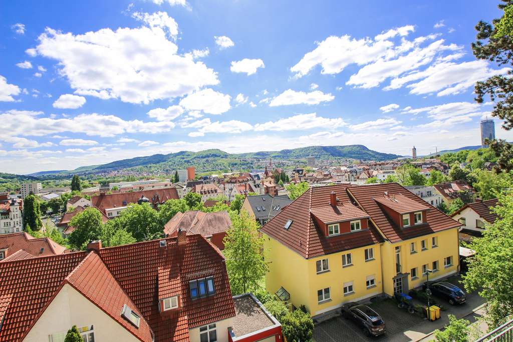 Luxuriöses Wohnen über den Dächern von Jena - Einzigartiger Weitblick von privater Dachterrasse