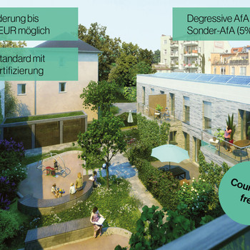 Modernes Neubau-Apartment mit Balkon im grünen Berlin-Köpenick | Neubau Effizienzhaus KfW 40 QNG