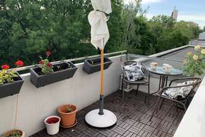 vollmöblierte  2-Zimmer-Wohnung mit Balkon und Stellplatz in Stuttgart – Logauweg x, 70565 Fasanenhof, Stuttgart – Vorschaubild 8