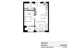 Wohnen im Neubauquartier: Preisgedämpfte 2-Zimmer-Wohnung in den Deiker Höfen! – Herma-Körding-Straße 3, 40468 Stockum, Düsseldorf – Vorschaubild 2