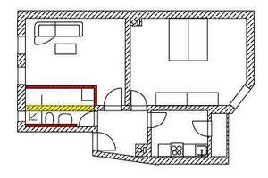 Erstbezug nach Sanierung: Helle 2-Zimmer-Wohnung mit Balkon in ruhiger Hinterhauslage – Die vollständige Adresse der Immobilie erhältst du vom Anbieter., 70199 Heslach, Stuttgart – Vorschaubild 7