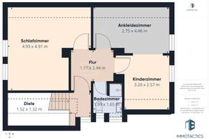 Zwei Etagen mit einer 60 m² großen Terrasse und Außenstellplatz, in Bad Münster am Stein - Ebernburg – Die vollständige Adresse der Immobilie erhältst du vom Anbieter., 55583 Bad Münster am Stein-Ebernburg – Vorschaubild 16