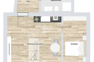 *****Gemütliche Eigentumswohnung im Leipziger Süden/Leerstehend***** – Die vollständige Adresse der Immobilie erhältst du vom Anbieter., 4277 Connewitz, Leipzig – Vorschaubild 16