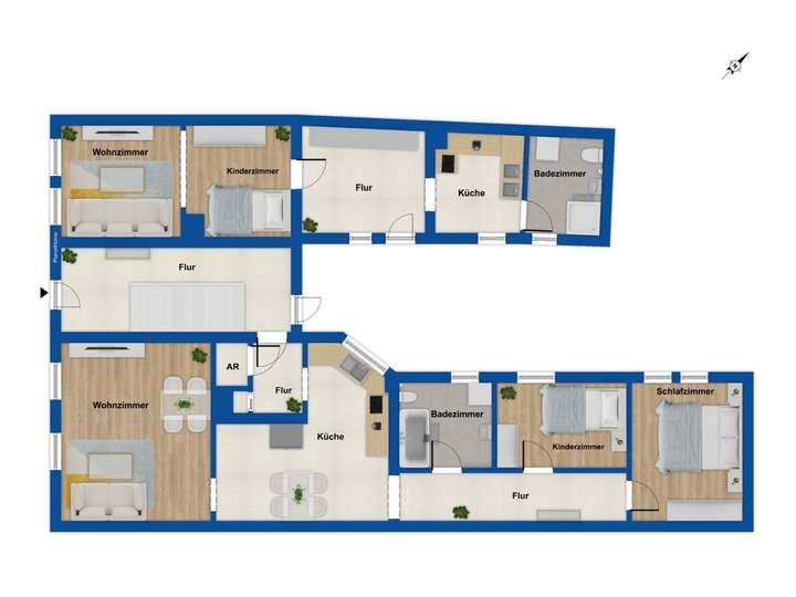 Grundriss Erdgeschoss