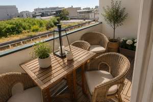 Gemütliche 2-Zimmer-Wohnung mit großem Balkon und Stellplatz – Die vollständige Adresse der Immobilie erhältst du vom Anbieter., 40225 Bilk, Düsseldorf – Vorschaubild 3