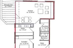 Neu renovierte 2-Zimmer- Dachterrassen-Wohnung im Arabellapark-Bogenhausen – Elektrastraße  28, 81925 Parkstadt, München – Vorschaubild 12