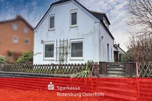 Hier können Sie Ihre Wohnideen verwirklichen – Handwerkerhaus in OHZ – Die vollständige Adresse der Immobilie erhältst du vom Anbieter., 27711 Osterholz-Scharmbeck – Vorschaubild 1