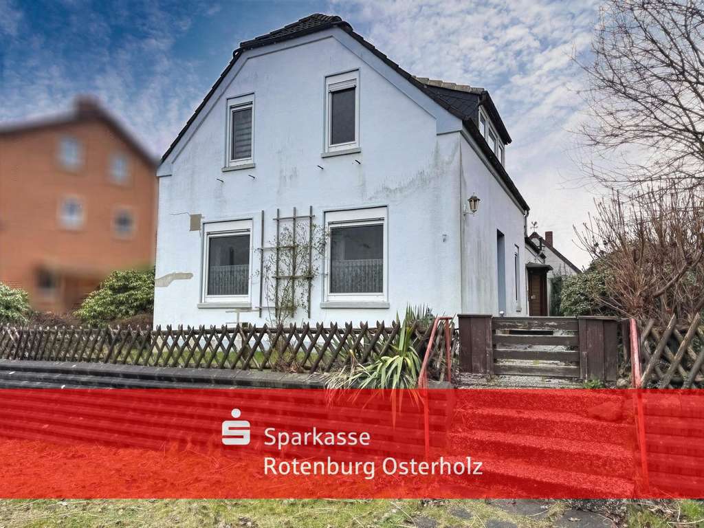 Immobilie in Osterholz-Scharmbeck - Hier können Sie Ihre Wohnideen verwirklichen – Handwerkerhaus in OHZ - Bild 0