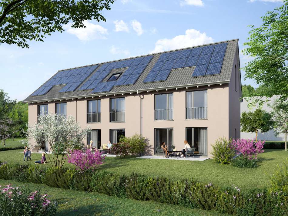 Hausansicht Gartenseite