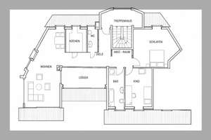3-Zimmer DG Wohnung mit modernisierter Küche, Balkon & PV Anlage – Erlenfeld 20, 91056 Alterlangen, Erlangen – Vorschaubild 23