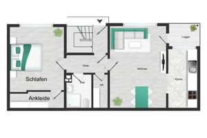 ...ZWEI WOHNUNGEN, EIN HAUS – AUFGETEILT, RENOVIERT, SOFORT BEZUGSFREI... – 48165 Berg Fidel, Münster – Vorschaubild 41