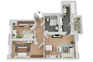 Ihr neues zu Hause mit WBS (100 bis 140) – Köpenicker Allee 131, 10318 Karlshorst, Berlin – Vorschaubild 2