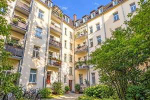 Im Herzen der Stadt - bezugsfrei | Einbauküche | Tageslichtbad mit Badewanne | Aufzug | Keller – 4109 Zentrum-West, Leipzig – Vorschaubild 2