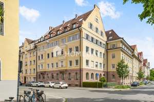 Charmante Altbauwohnung mit 4 Zimmern, Balkon, großer Loggia & opt. TG-Stellplatz
 – Die vollständige Adresse der Immobilie erhältst du vom Anbieter., 90461 Guntherstraße, Nürnberg – Vorschaubild 1