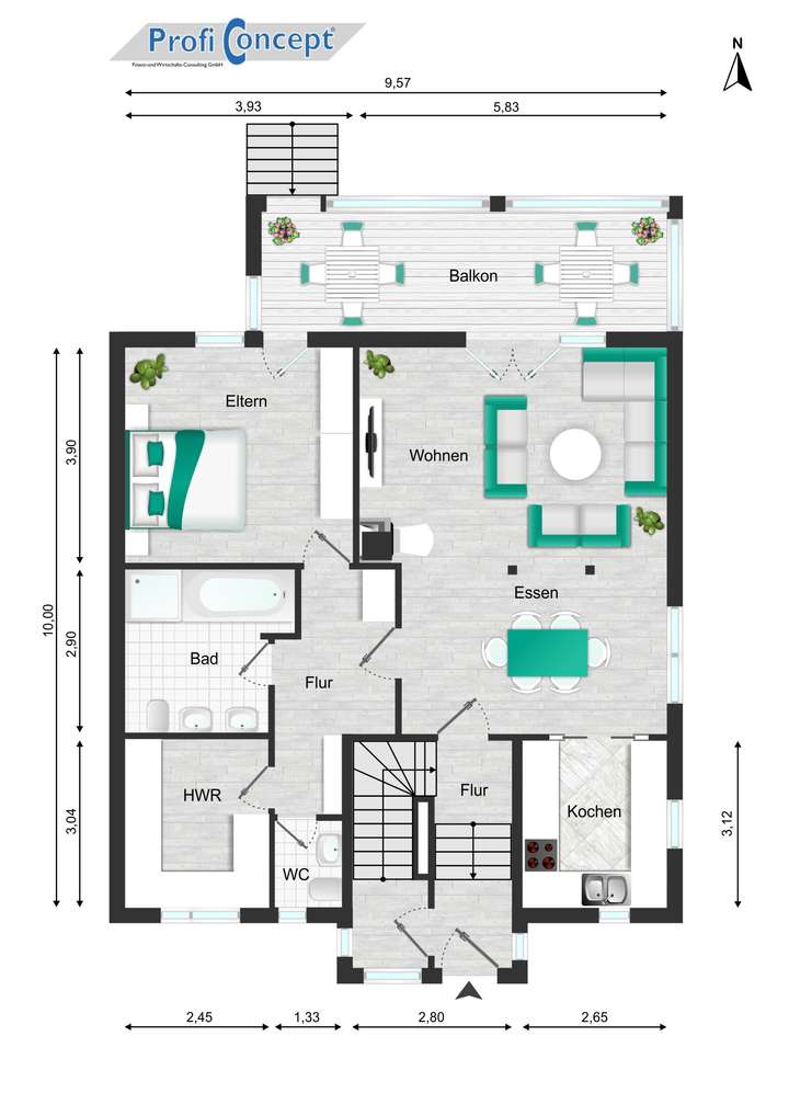 Grundriss HH EG