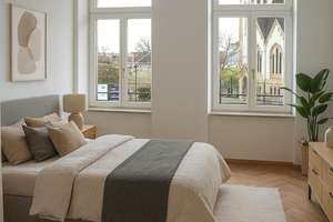 "Stilvoll modernisierte 4-Zimmer-Wohnung mit Balkon in historischem Altbau" – Engertstraße 23, 4229 Plagwitz, Leipzig – Vorschaubild 14