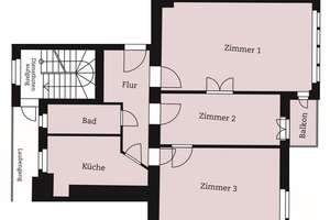 Altbau-Klassiker in Charlottenburg - 3-Zimmer-Altbauwohnung mit Balkon *vermietet* – Die vollständige Adresse der Immobilie erhältst du vom Anbieter., 14057 Charlottenburg, Berlin – Vorschaubild 4