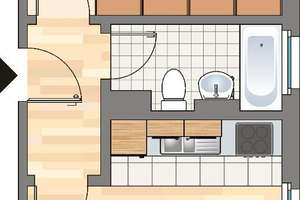 2-Zimmer-Wohnung in Dortmund Bodelschwingh – 44357 Bodelschwingh, Dortmund – Vorschaubild 2