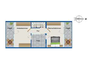 Offenes und modernes Wohnen - 6 Zimmer auf 4 Ebenen in der Messestadt West - München-Riem (U2) – Die vollständige Adresse der Immobilie erhältst du vom Anbieter., 81829 Messestadt Riem, München – Vorschaubild 18