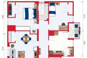3-Zimmer-Altbauwohnung mit Balkon und Rheinblick im 3.OG – Die vollständige Adresse der Immobilie erhältst du vom Anbieter., 55411 Bingen am Rhein – Vorschaubild 17