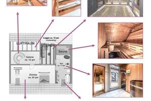 170qm Maisonette Wohnung, 3 Balkone – Die vollständige Adresse der Immobilie erhältst du vom Anbieter., 22177 Bramfeld, Hamburg – Vorschaubild 39