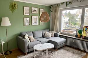 Modernisierte, vollmöblierte 1-Zimmer-Wohnung mit Balkon und EBK