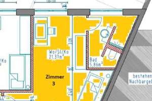 SINGLE 1-Zimmer Wohnung in Augsburg-Hochfeld, verfügbar ab 1.4.2026 – Die vollständige Adresse der Immobilie erhältst du vom Anbieter., 86159 Hochfeld, Augsburg – Vorschaubild 17