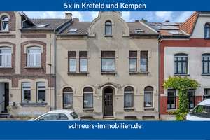 Historisches  Stadthaus mit 200 m² Wohn-Nutzfläche und großem Garten mitten in Krefeld-Hüls