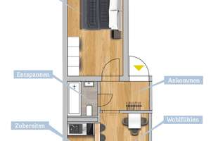 Bezugsfreie Singlewohnung mit EBK und moderner Ausstattung + Stellplatz – Zeißstraße 71, 9131 Hilbersdorf, Chemnitz – Vorschaubild 14