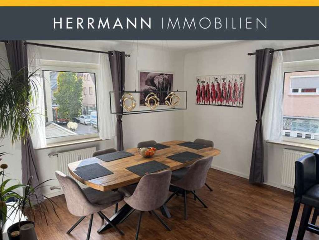 Großzügige 4-Zimmer-Wohnung mit ca. 40 qm Terrasse – saniert, großzügig und zentral in Fellbach